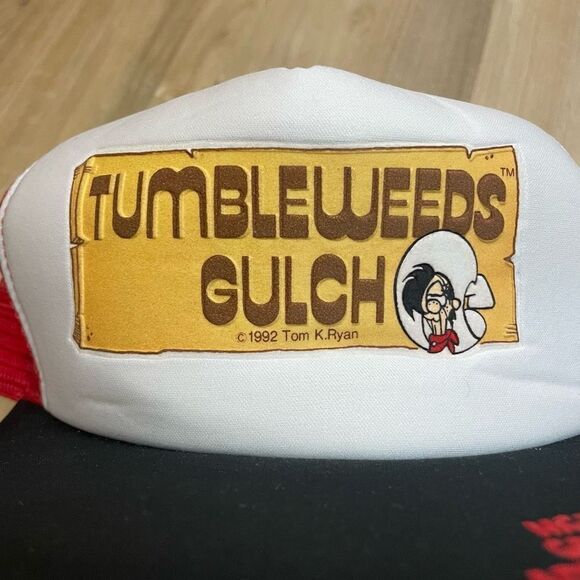 Vintage 1992 Tumbleweeds Gulch MGM Grand Adventures Hat Cap Snapback NWT - Picture 2 of 7